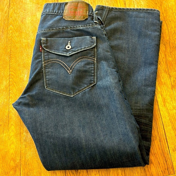 Levi’s Strauss Original Straight Mens Jeans! 33x30 - Picture 1 of 6